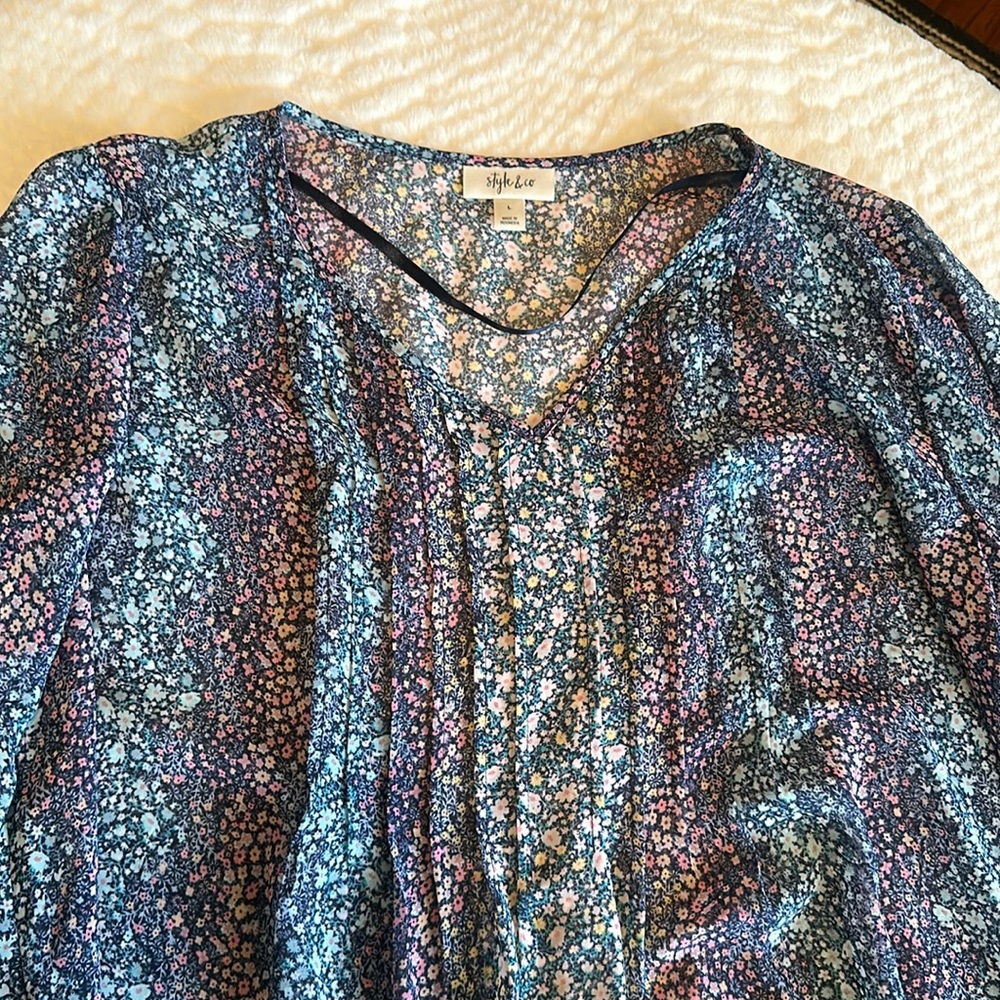 Style and CO blouse